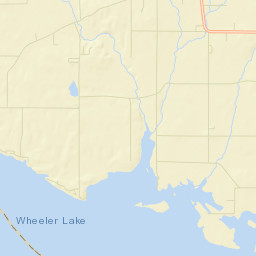 Proctor Alabama Street Map