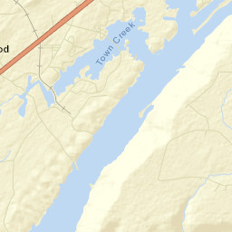 Riverland Estates Alabama Street Map
