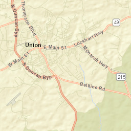 Union Street Map