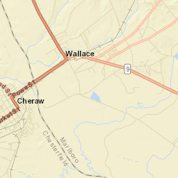 Cheraw Street Map