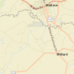 Wallace Street Map
