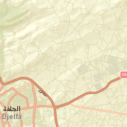 Djelfa Street Map