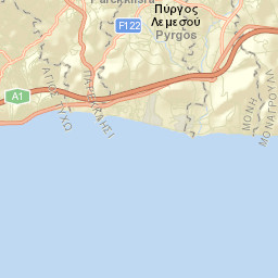 Ágios Týchon Street Map