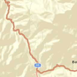 Battagram District Street Map