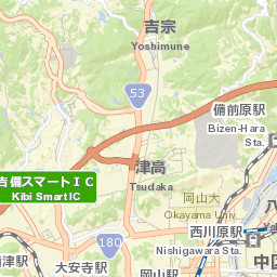 Okayama Shi Street Map