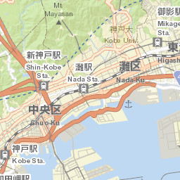 Kobe Street Map