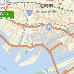 Amagasaki Shi Street Map