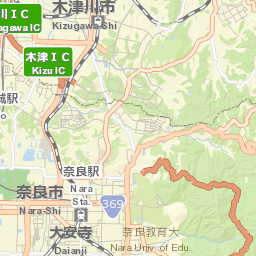 Nara-shi Street Map