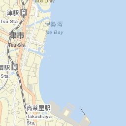 Tsu Street Map