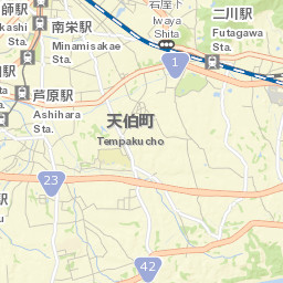 Toyohashi-shi Street Map