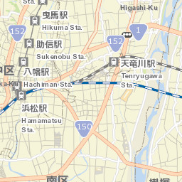 Hamamatsu Street Map