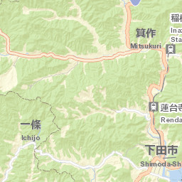Shimoda Street Map