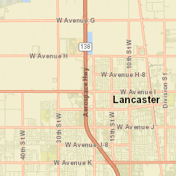 Lancaster Street Map