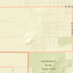 Hi Vista California Street Map