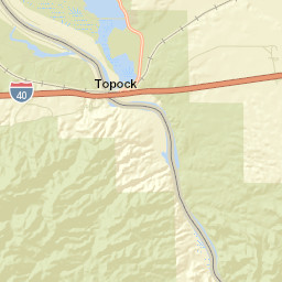 Topock Arizona Street Map