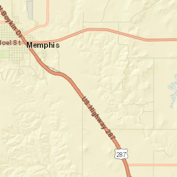 Memphis Street Map