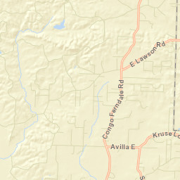 Avilla Arkansas Street Map