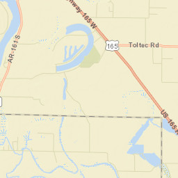 Willow Belle Arkansas Street Map