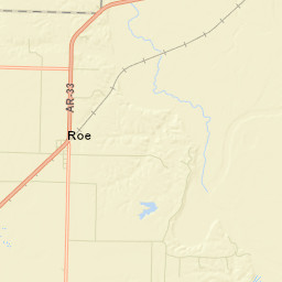 Aberdeen Arkansas Street Map