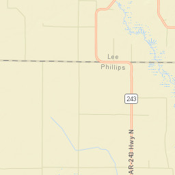 Turkey Scratch Arkansas Street Map