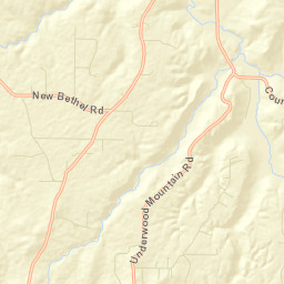 New Bethel Alabama Street Map