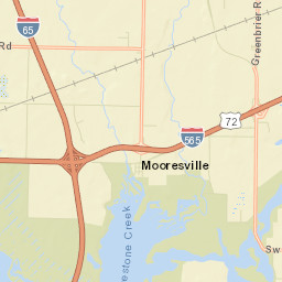 Mooresville Alabama Street Map