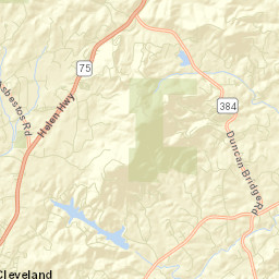 White County Street Map
