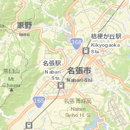 Nabari-shi Street Map