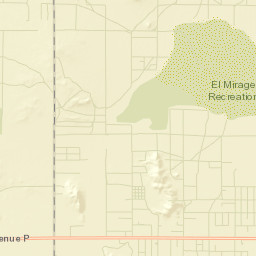 El Mirage California Street Map