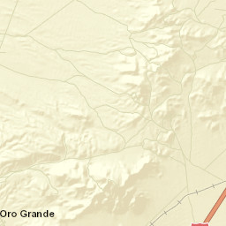 Oro Grande California Street Map