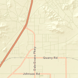 Bell Mountain California Street Map