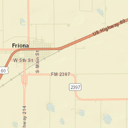1501-1611 West 7th Street, Friona, TX  Street Map