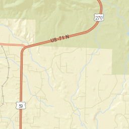 Acorn Arkansas Street Map