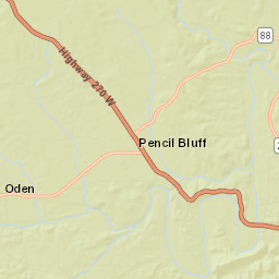 Whitetown Arkansas Street Map