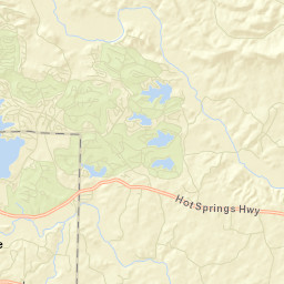 Whittington Arkansas Street Map