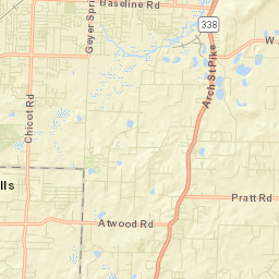 Yorkwood Arkansas Street Map