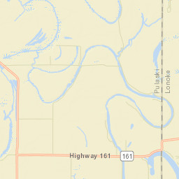 Wampoo Arkansas Street Map