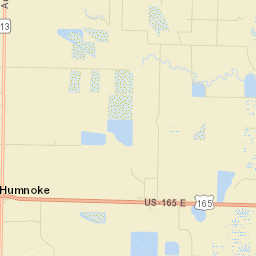 Geridge Arkansas Street Map