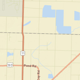 Kay Arkansas Street Map
