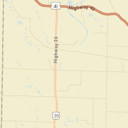 Postelle Arkansas Street Map