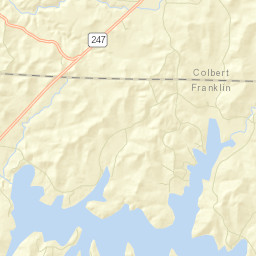 Rock Creek Alabama Street Map