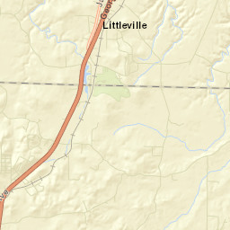 Mountain Star Alabama Street Map