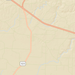 Loosier Alabama Street Map