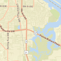 Russell Village Alabama Street Map