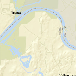 Slaughter Landing Alabama Street Map