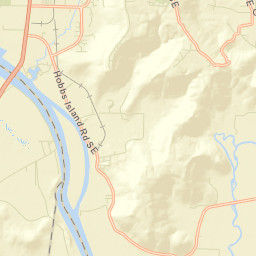 Burrows Alabama Street Map