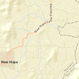 Nebo Alabama Street Map