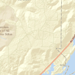 Swearengin Alabama Street Map