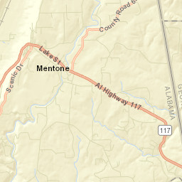 Riverdale Alabama Street Map