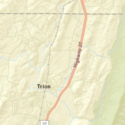 Trion Street Map